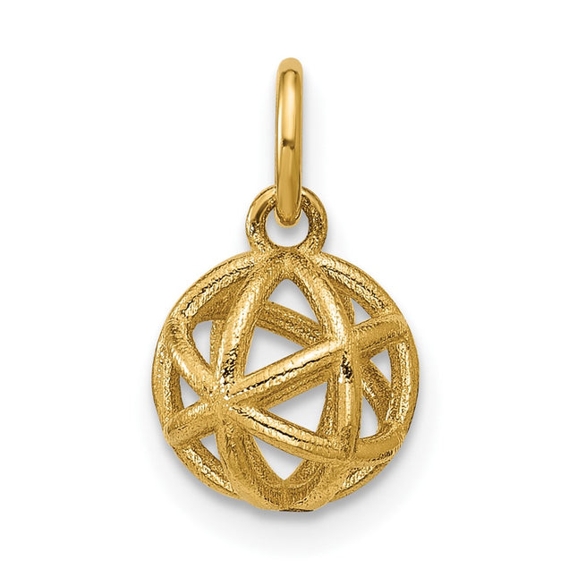 14k Yellow Gold Pendants Style D5791 - Classique Jewelry Inc.