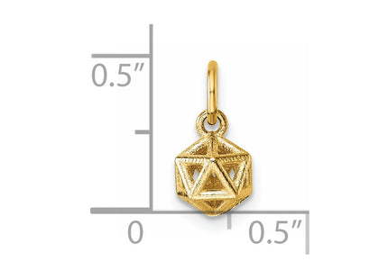 14k Yellow Gold Pendants Style D5792 - Classique Jewelry Inc.