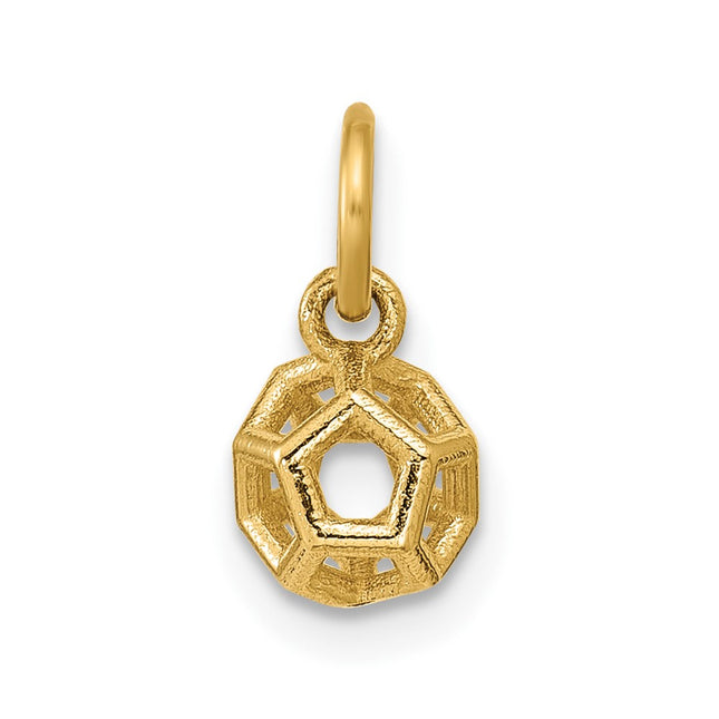 14k Yellow Gold Pendants Style D5797 - Classique Jewelry Inc.