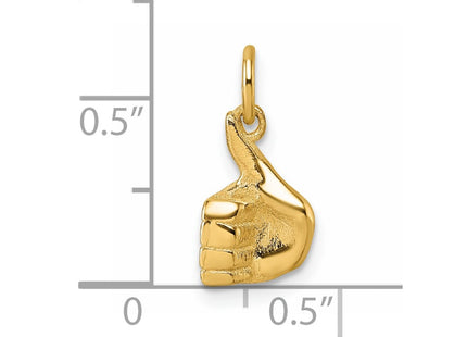 14k Yellow Gold Pendants Style D5799 - Classique Jewelry Inc.