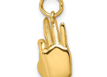 14k Yellow Gold Pendants Style D5801 - Classique Jewelry Inc.