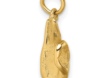 14k Yellow Gold Pendants Style D5801 - Classique Jewelry Inc.