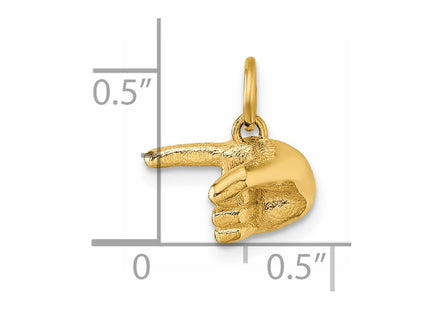 14k Yellow Gold Pendants Style D5802 - Classique Jewelry Inc.