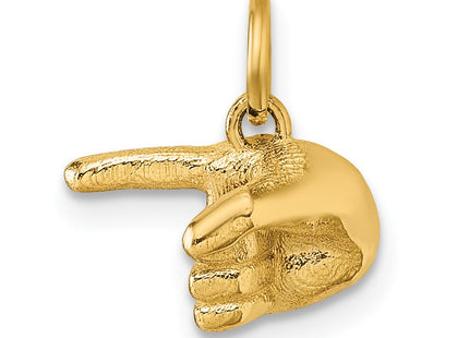 14k Yellow Gold Pendants Style D5802 - Classique Jewelry Inc.