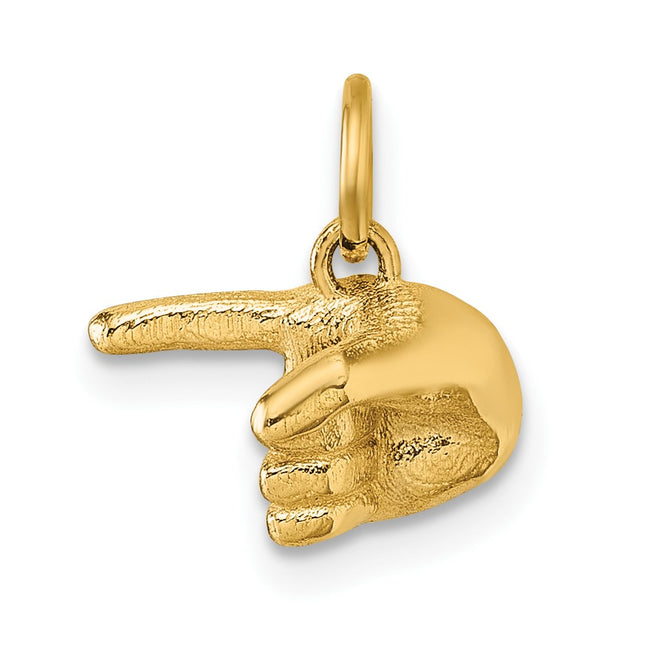 14k Yellow Gold Pendants Style D5802 - Classique Jewelry Inc.