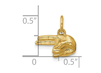 14k Yellow Gold Pendants Style D5803 - Classique Jewelry Inc.