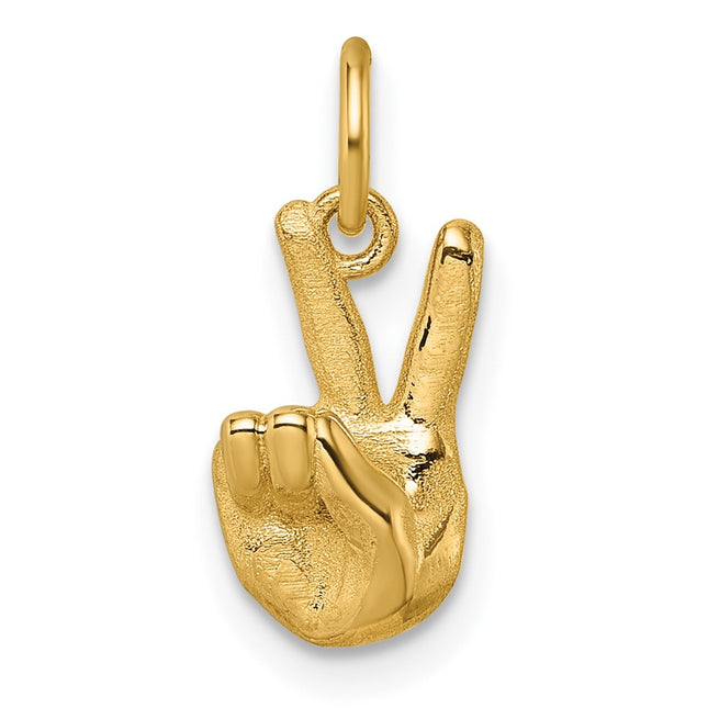 14k Yellow Gold Pendants Style D5804 - Classique Jewelry Inc.