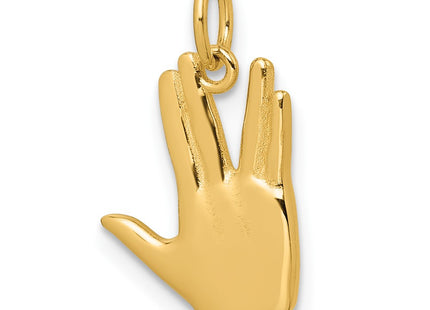 14k Yellow Gold Pendants Style D5806 - Classique Jewelry Inc.