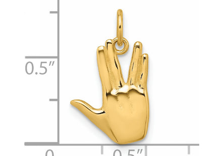 14k Yellow Gold Pendants Style D5806 - Classique Jewelry Inc.