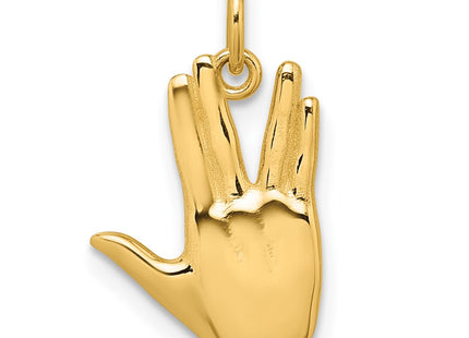 14k Yellow Gold Pendants Style D5806 - Classique Jewelry Inc.