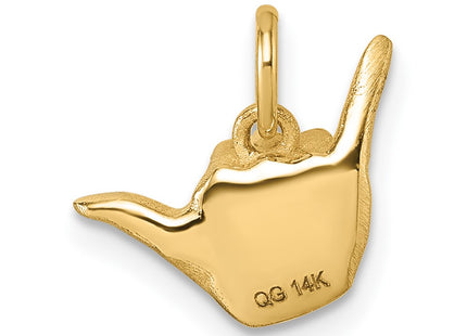 14k Yellow Gold Pendants Style D5807 - Classique Jewelry Inc.