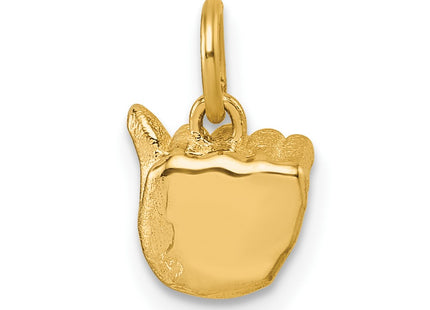 14k Yellow Gold Pendants Style D5808A - Classique Jewelry Inc.