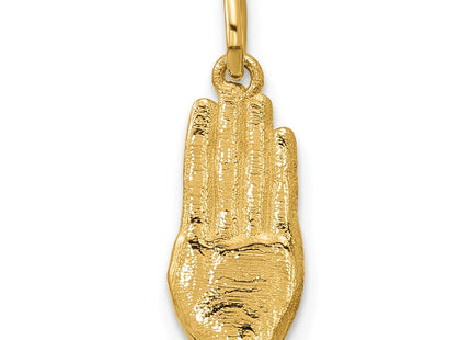 14k Yellow Gold Pendants Style D5808B - Classique Jewelry Inc.