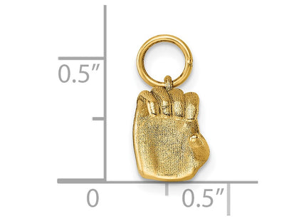 14k Yellow Gold Pendants Style D5808C - Classique Jewelry Inc.
