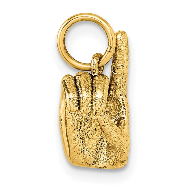 14k Yellow Gold Pendants Style D5808D - Classique Jewelry Inc.