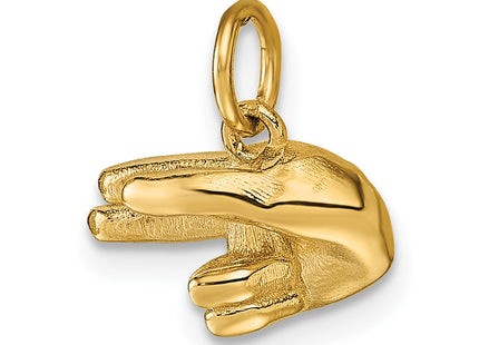 14k Yellow Gold Pendants Style D5808H - Classique Jewelry Inc.