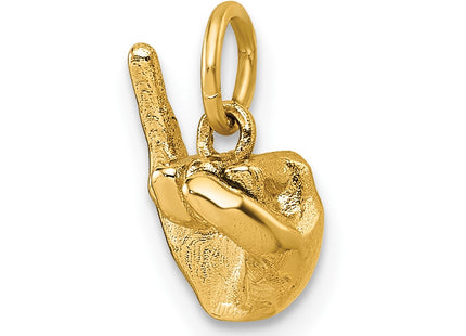 14k Yellow Gold Pendants Style D5808I - Classique Jewelry Inc.