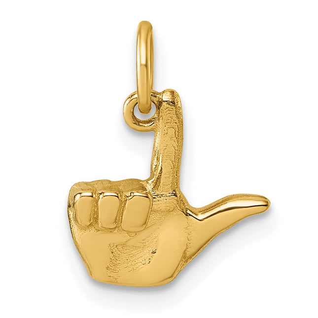 14k Yellow Gold Pendants Style D5808L - Classique Jewelry Inc.