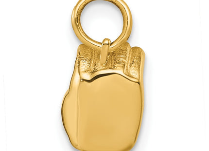 14k Yellow Gold Pendants Style D5808O - Classique Jewelry Inc.