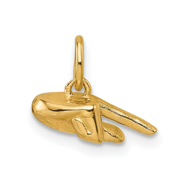 14k Yellow Gold Pendants Style D5808Q - Classique Jewelry Inc.