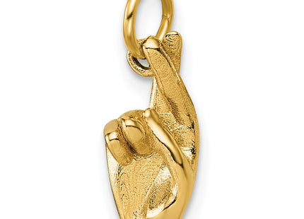 14k Yellow Gold Pendants Style D5808R - Classique Jewelry Inc.