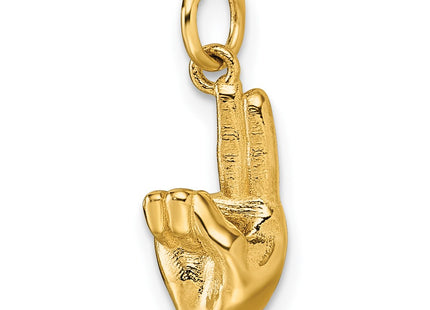 14k Yellow Gold Pendants Style D5808U - Classique Jewelry Inc.