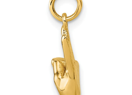 14k Yellow Gold Pendants Style D5808V - Classique Jewelry Inc.