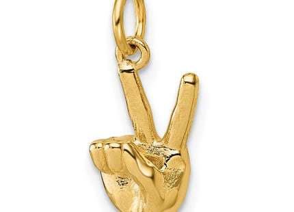 14k Yellow Gold Pendants Style D5808V - Classique Jewelry Inc.