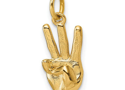 14k Yellow Gold Pendants Style D5808W - Classique Jewelry Inc.