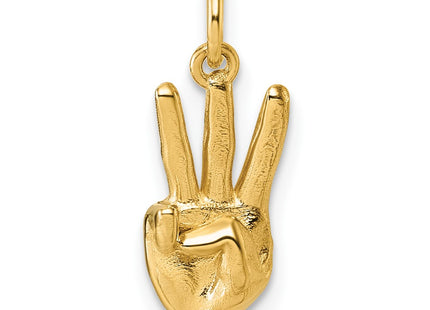 14k Yellow Gold Pendants Style D5808W - Classique Jewelry Inc.