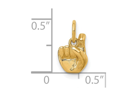14k Yellow Gold Pendants Style D5808X - Classique Jewelry Inc.