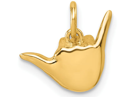 14k Yellow Gold Pendants Style D5808Y - Classique Jewelry Inc.