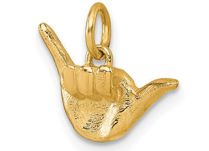 14k Yellow Gold Pendants Style D5808Y - Classique Jewelry Inc.