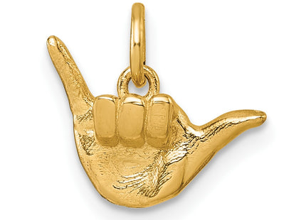 14k Yellow Gold Pendants Style D5808Y - Classique Jewelry Inc.