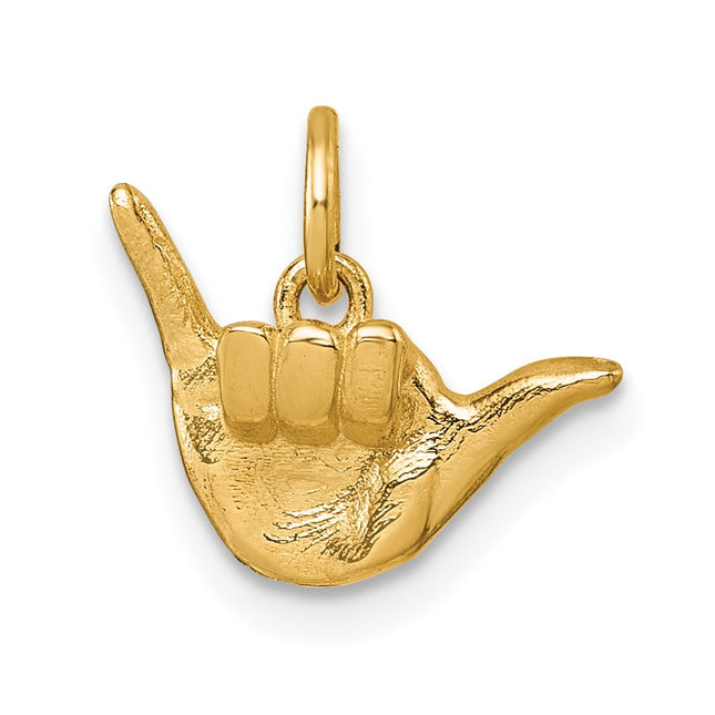 14k Yellow Gold Pendants Style D5808Y - Classique Jewelry Inc.