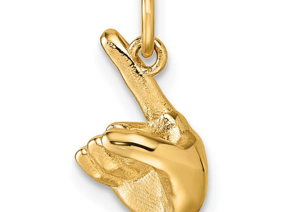 14k Yellow Gold Pendants Style D5808Z - Classique Jewelry Inc.