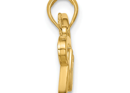 14k Yellow Gold Pendants Style D5811 - Classique Jewelry Inc.