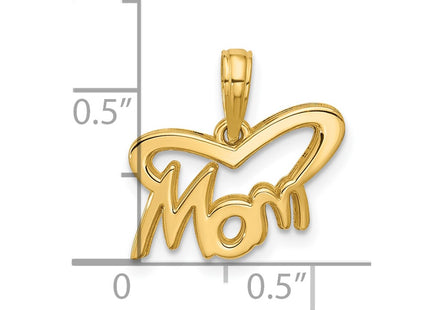 14k Yellow Gold Pendants Style D5811 - Classique Jewelry Inc.