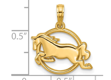 14k Yellow Gold Pendants Style D5812 - Classique Jewelry Inc.