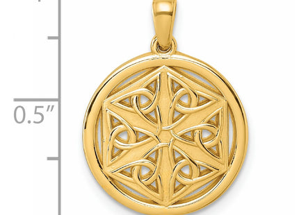 14k Yellow Gold Pendants Style D5813 - Classique Jewelry Inc.