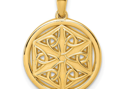 14k Yellow Gold Pendants Style D5813 - Classique Jewelry Inc.