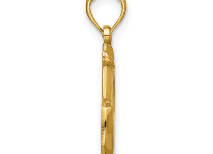 14k Yellow Gold Pendants Style D5814 - Classique Jewelry Inc.