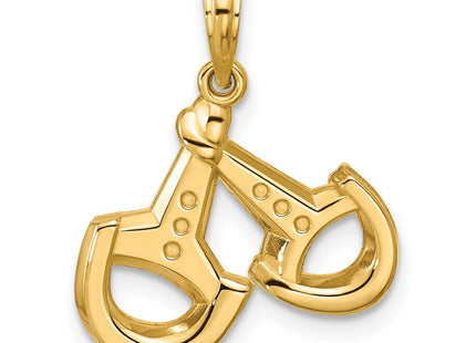 14k Yellow Gold Pendants Style D5814 - Classique Jewelry Inc.