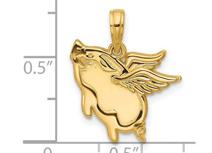 14k Yellow Gold Pendants Style D5816 - Classique Jewelry Inc.