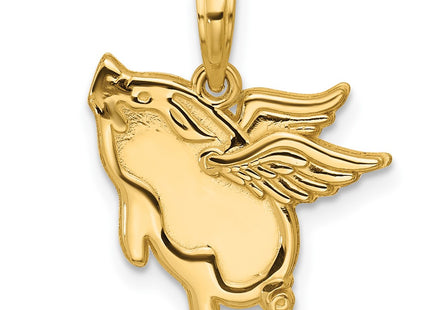 14k Yellow Gold Pendants Style D5816 - Classique Jewelry Inc.