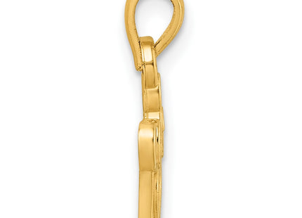 14k Yellow Gold Pendants Style D5817 - Classique Jewelry Inc.