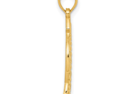 14k Yellow Gold Pendants Style D5819 - Classique Jewelry Inc.