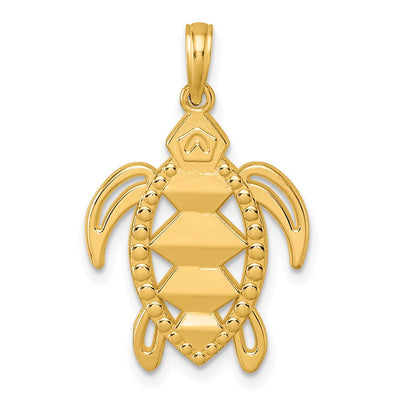 14K gold pendant