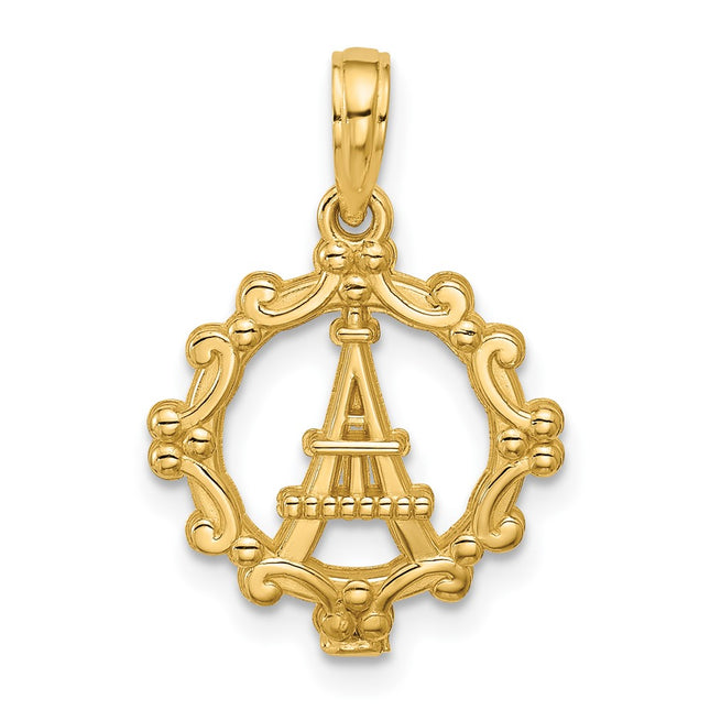 14k Yellow Gold Pendants Style D5820 - Classique Jewelry Inc.