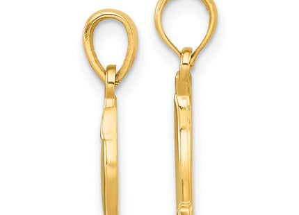 14k Yellow Gold Pendants Style D5830 - Classique Jewelry Inc.